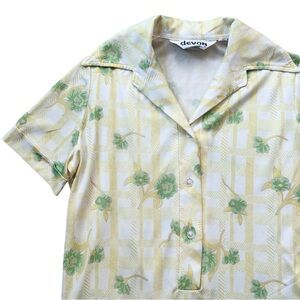 Vintage 70’s Floral Blouse